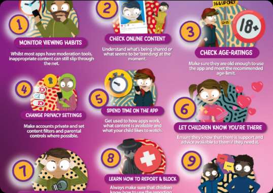 Online safety tips for keeping children safe on apps